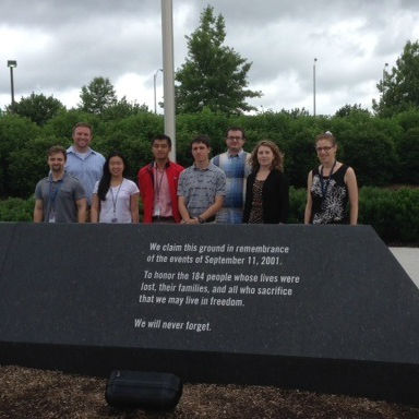OMFR intern tours historical DC Landmarks!
