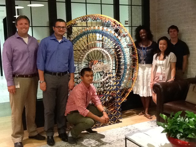 OFMR Interns Tour Google’s Ideal Work Space