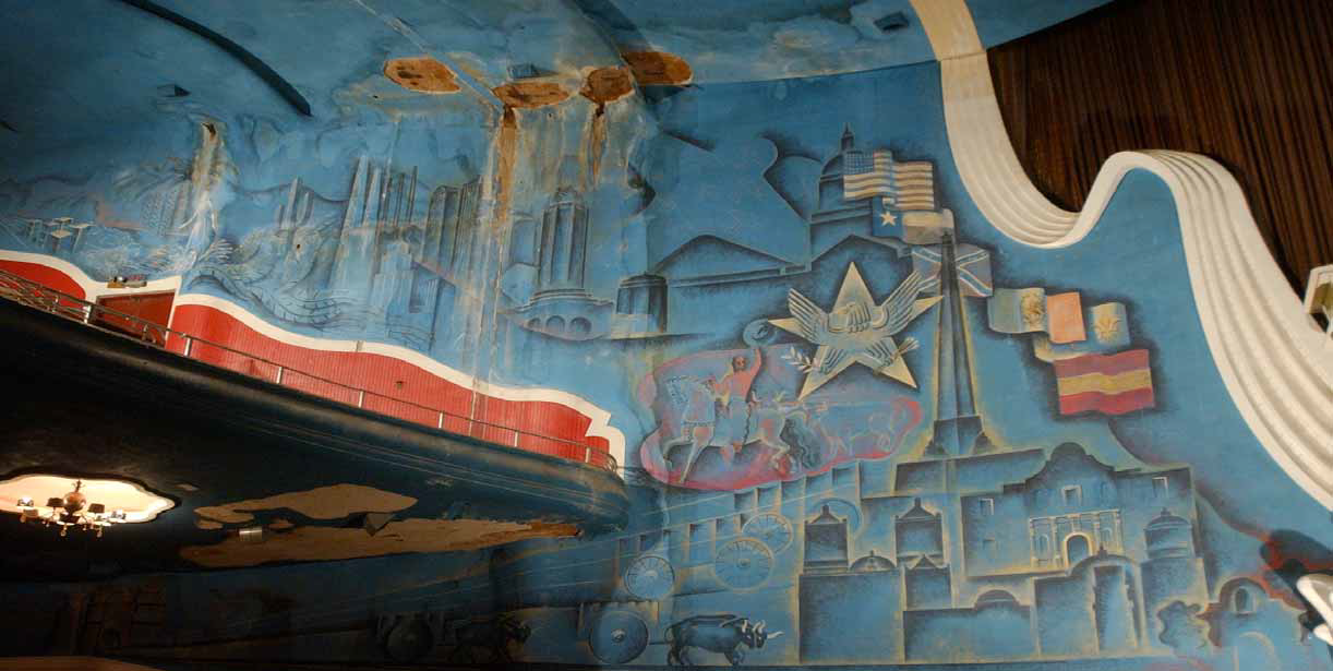 Conservation of Murals in a Smithsonian Affiliate Museum - Alameda Theater, San Antonio Texas (MCI)