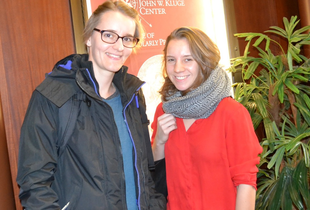 AHRC Fellows, Borbala Nyiri (Left) and Helena Beeley (Right)