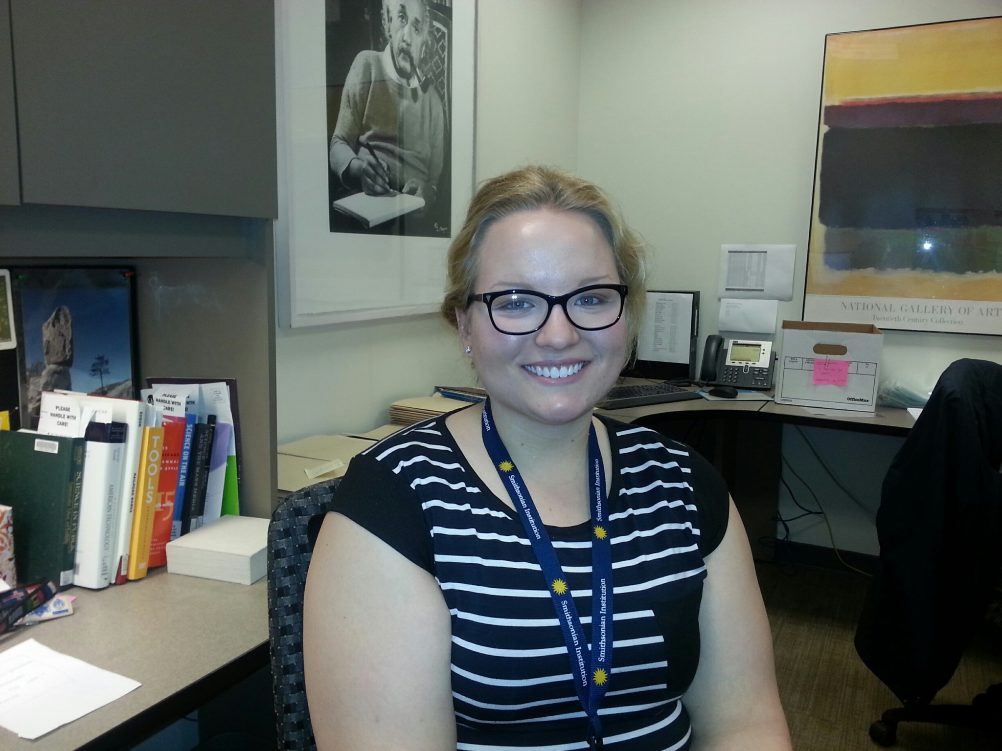 NMAH Archive Center Intern Morgan Kolakowski