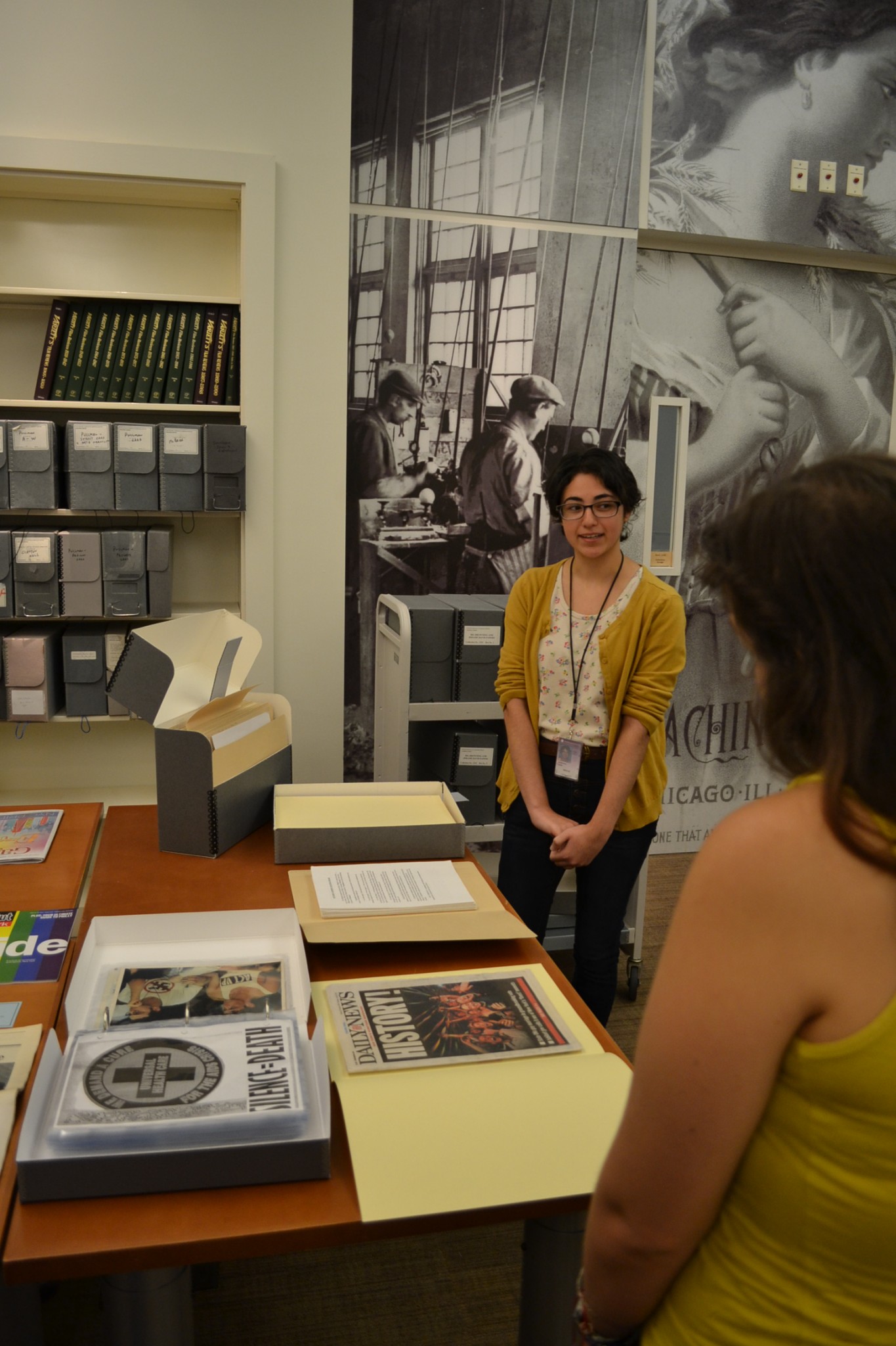 NMAH Archive Center Intern Sara Dorfman
