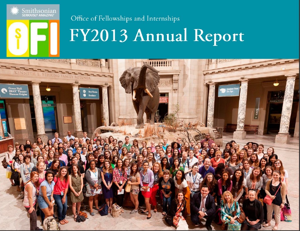 FY 2013 Smithsonian OFI Annual Report