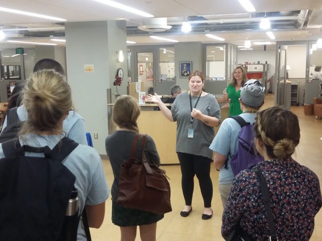 Looking Around the Library