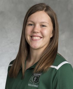 UW-Parkside Women's Volleyball team individual head shots for the 2015 season.