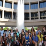 Interns Meet the Big Man Upstairs