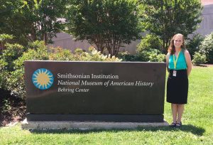 Smithsonian Intern Katie 