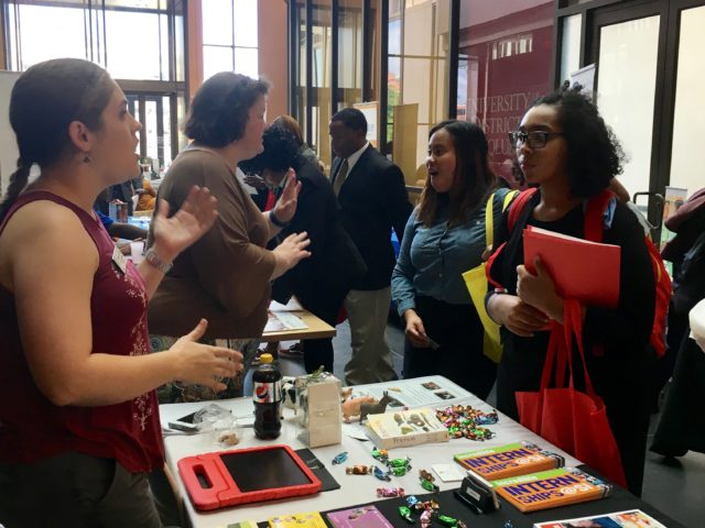 SI AADAPT staffs UDC Job and Internship Fair